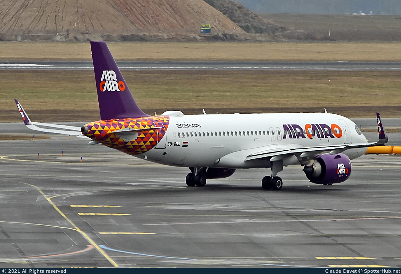 Photo of SU-BUL - Airbus A320-251N operated by Air Cairo