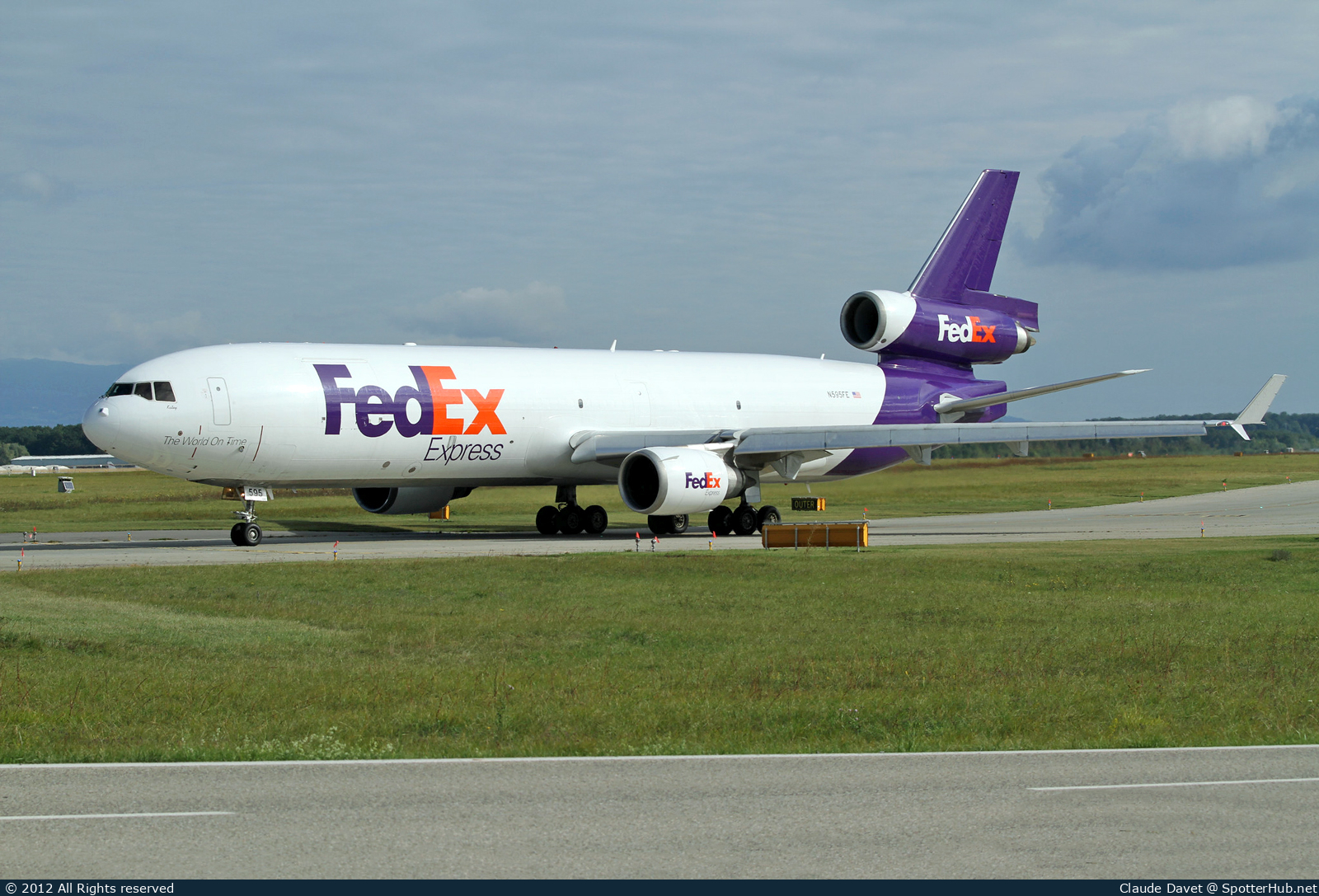 Photo of N595FE - McDonnell Douglas MD-11(F) operated by FedEx