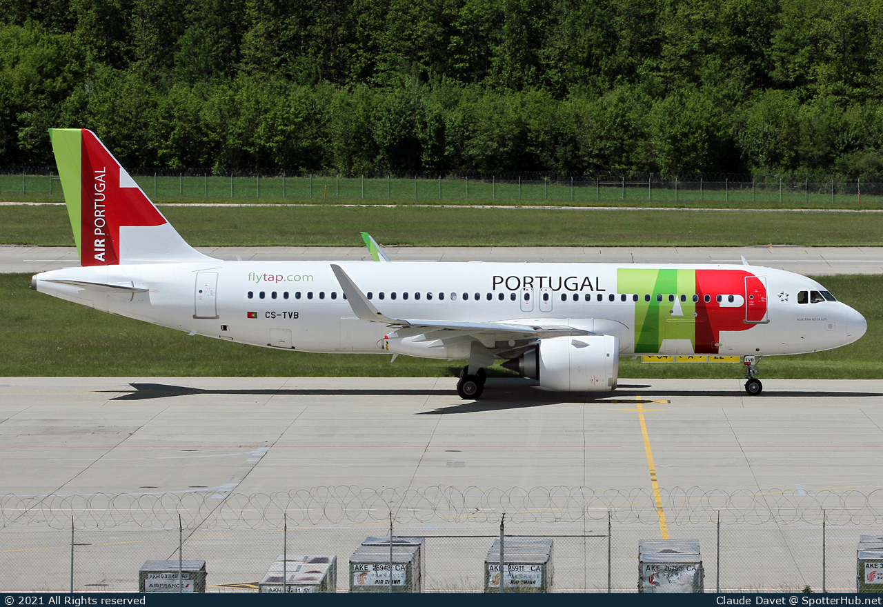 Photo of CS-TVB - Airbus A320-251N operated by TAP Air Portugal