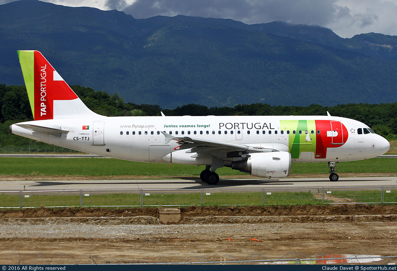 Photo of CS-TTJ - Airbus A319-111 operated by TAP Air Portugal