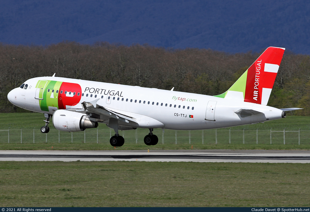 Photo of CS-TTJ - Airbus A319-111 operated by TAP Air Portugal