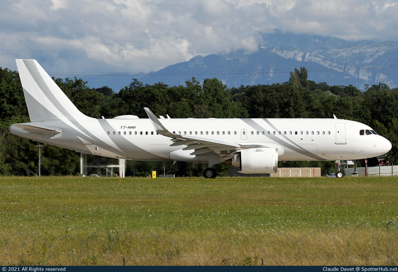 Photo of T7-HHH - Airbus A320-251N(CJ) operated by Sorens Aero