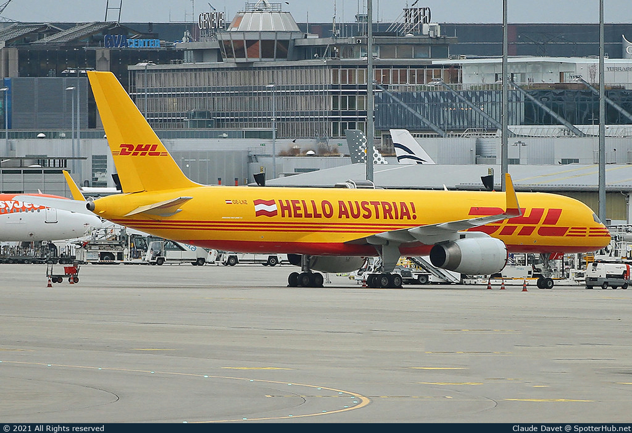 Photo of OE-LNZ - Boeing 757-223(PCF) operated by DHL Air Austria