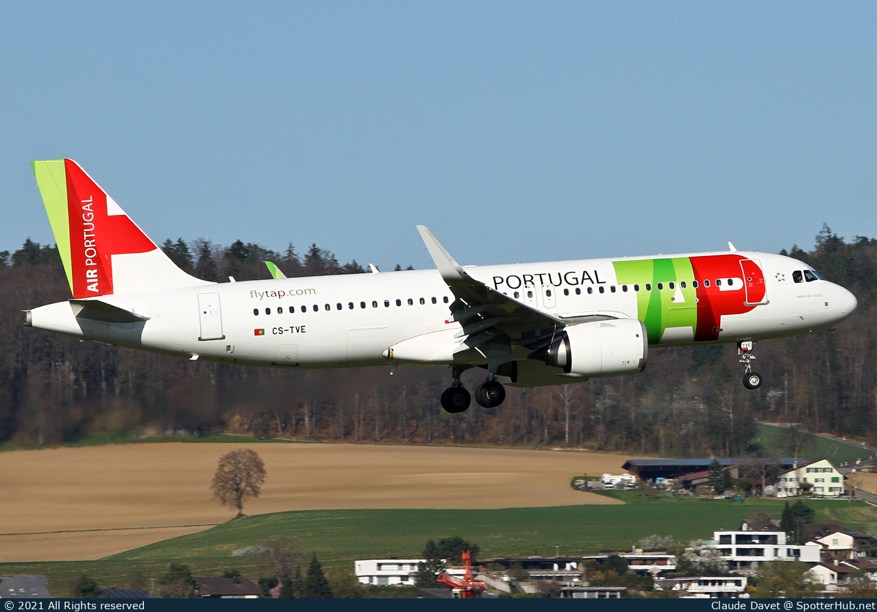 Photo of CS-TVE - Airbus A320-251N operated by TAP Air Portugal