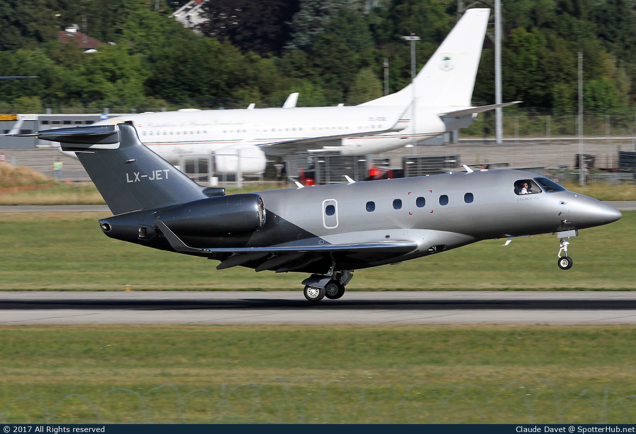 Photo of LX-JET - Embraer Legacy 450 operated by Global Jet Luxembourg