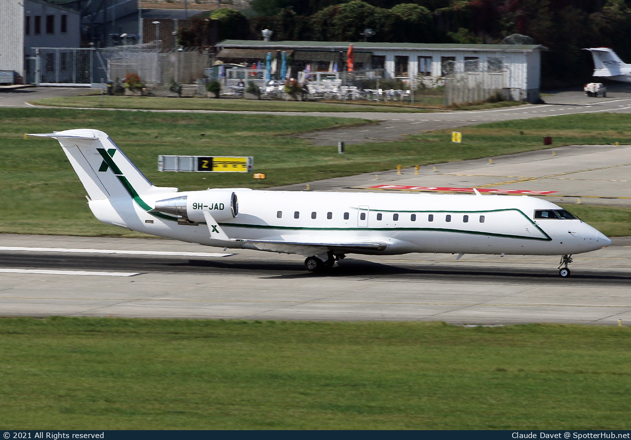 Photo of 9H-JAD - Bombardier Challenger 850 operated by AirX Charter