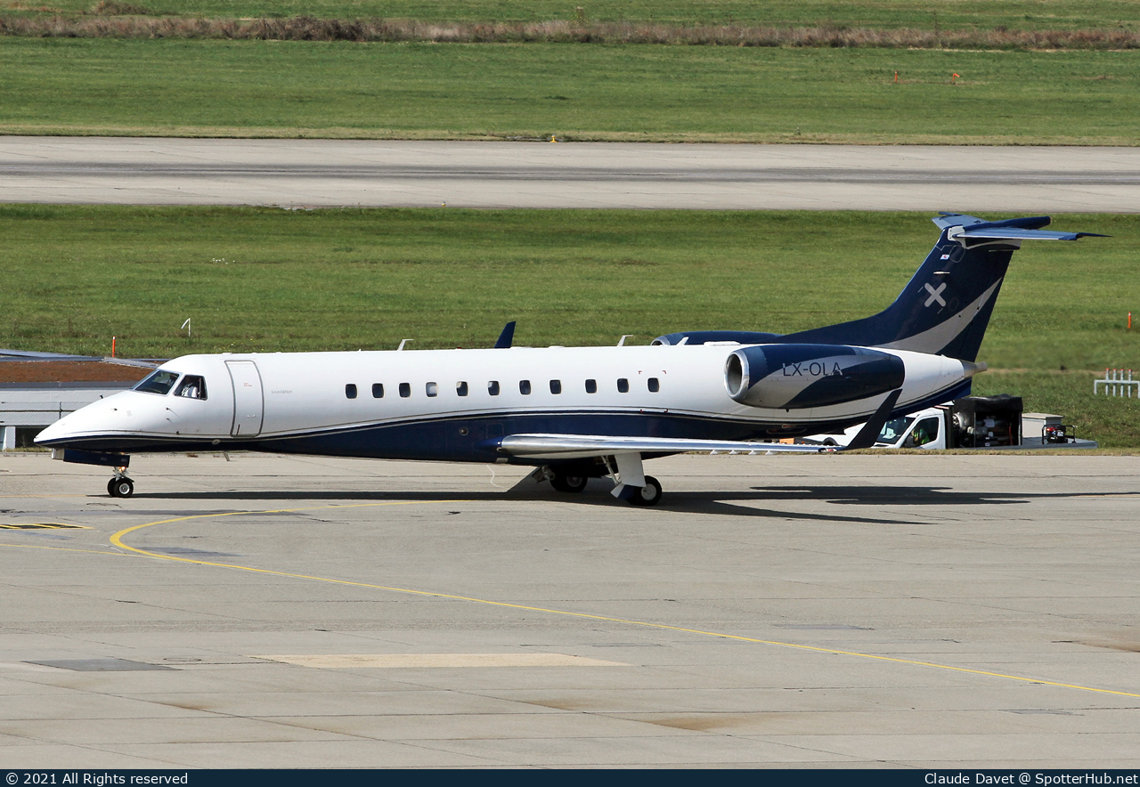 Photo of LX-OLA - Embraer Legacy 600 operated by Luxaviation