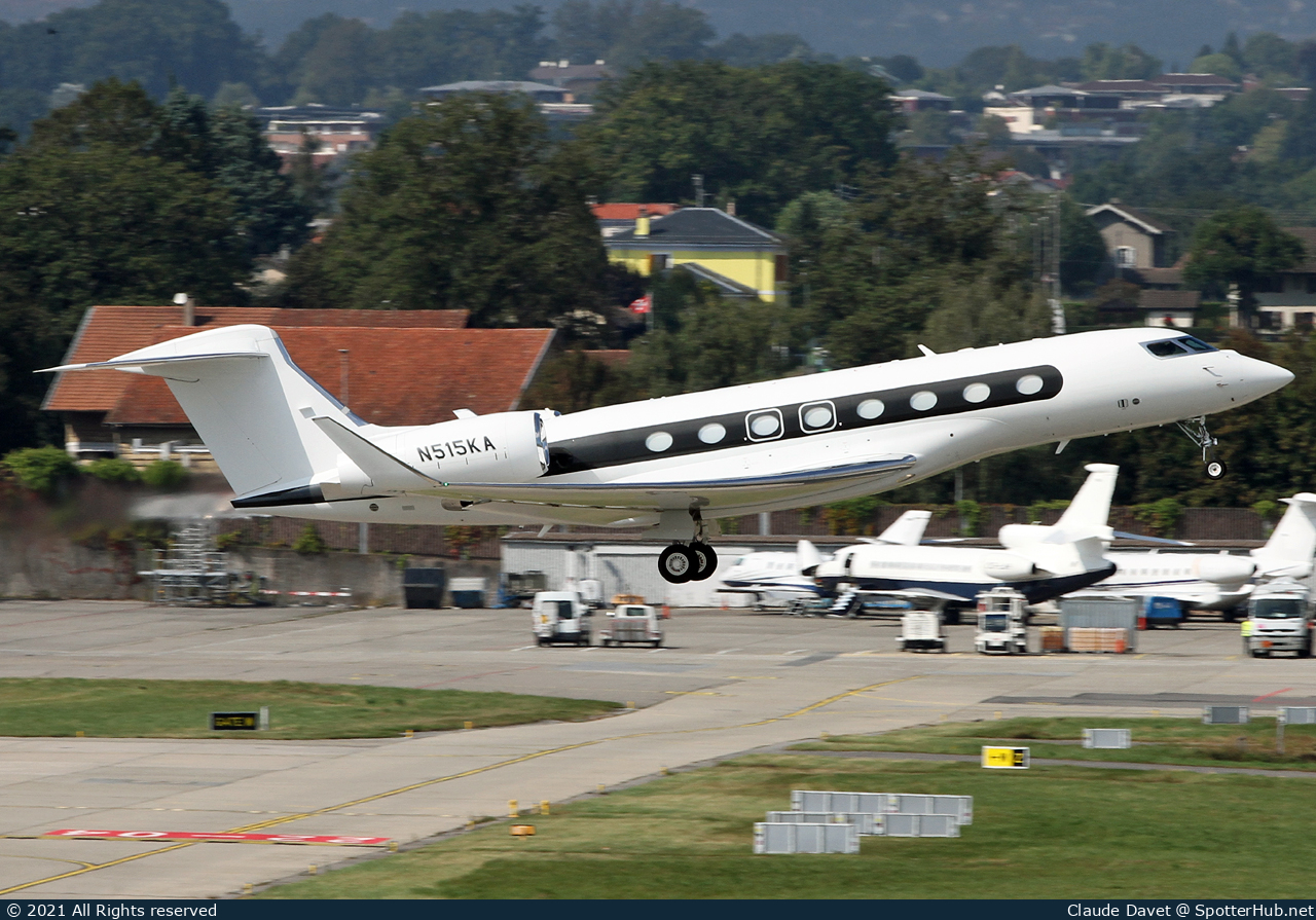 Photo of N515KA - Gulfstream G650 operated by Solairus Aviation