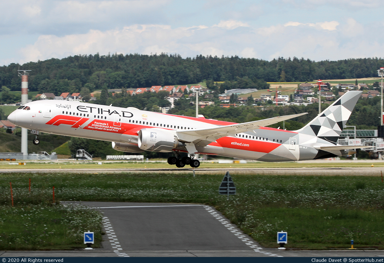 Photo of A6-BLV - Boeing 787-9 Dreamliner operated by Etihad Airways