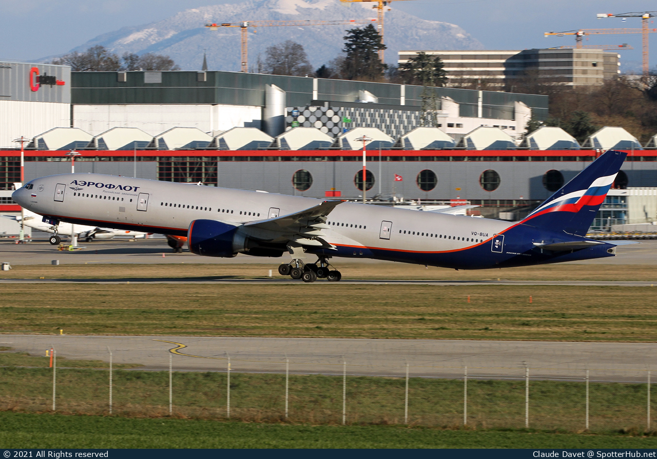 Photo of VQ-BUA - Boeing 777-3M0(ER) operated by Aeroflot