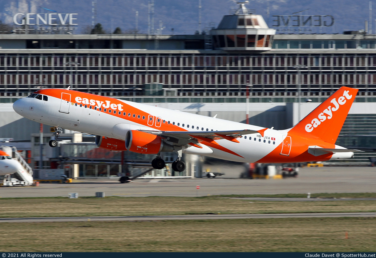 Photo of HB-JXA - Airbus A320-214 operated by easyJet Switzerland