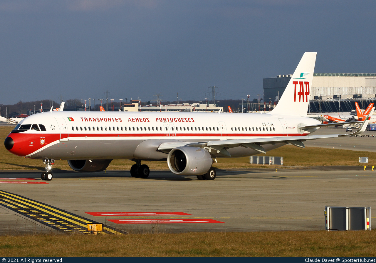 Photo of CS-TJR - Airbus A321-251NX operated by TAP Air Portugal