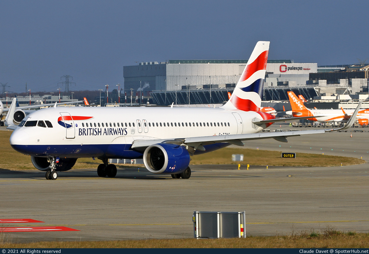 Photo of G-TTNC - Airbus A320-251N operated by British Airways