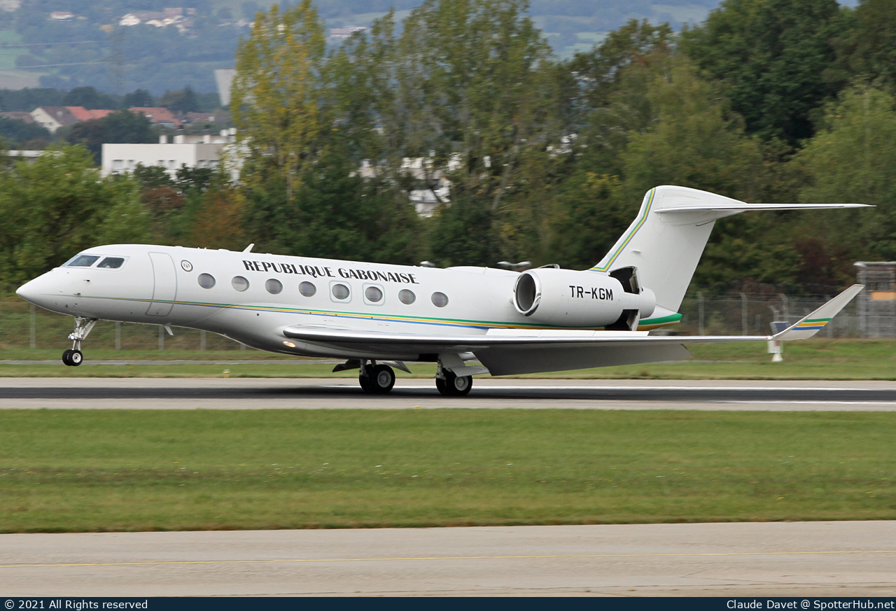 Photo of TR-KGM - Gulfstream G650ER operated by Government of Gabon