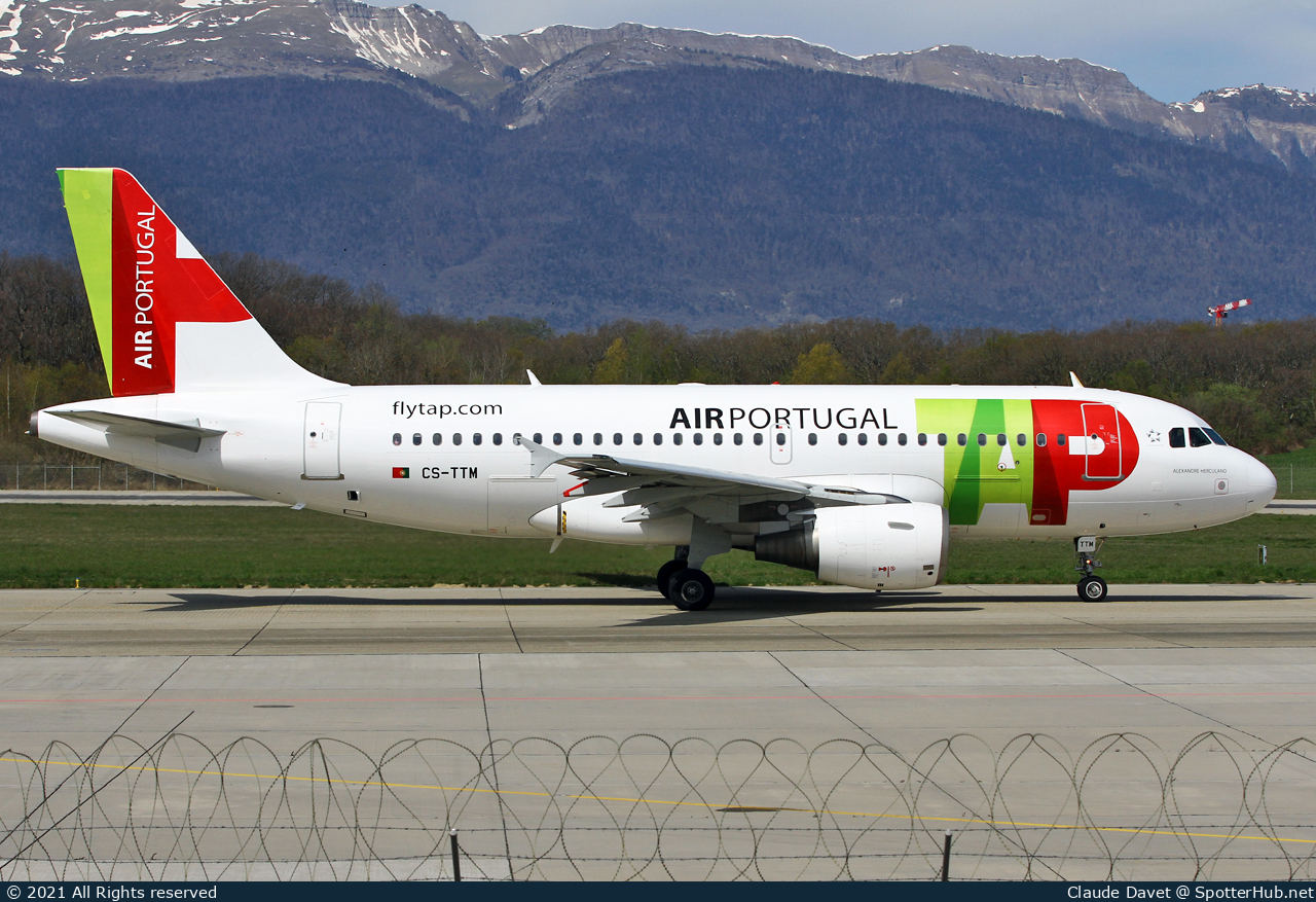 Photo of CS-TTM - Airbus A319-111 operated by TAP Air Portugal