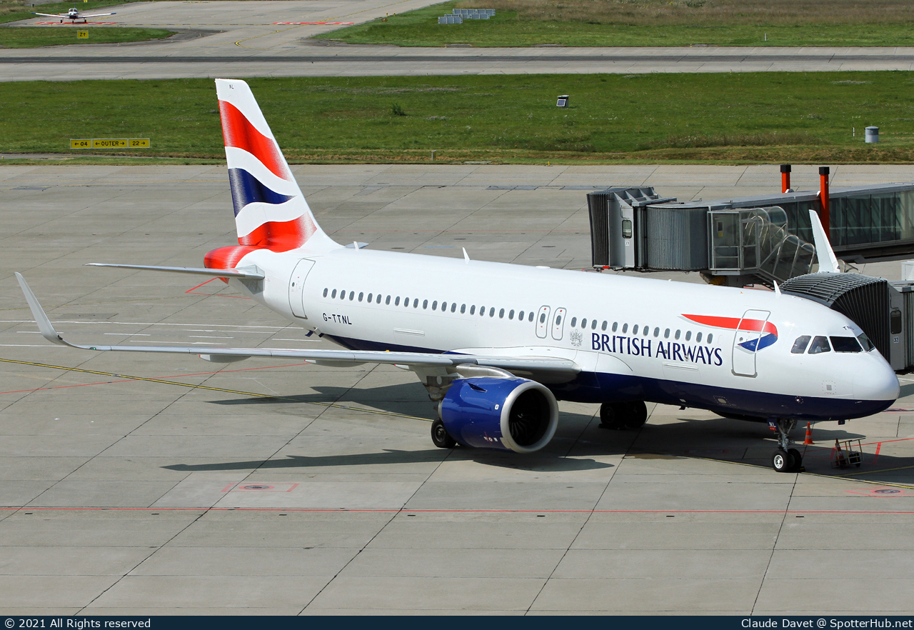 Photo of G-TTNL - Airbus A320-251N operated by British Airways