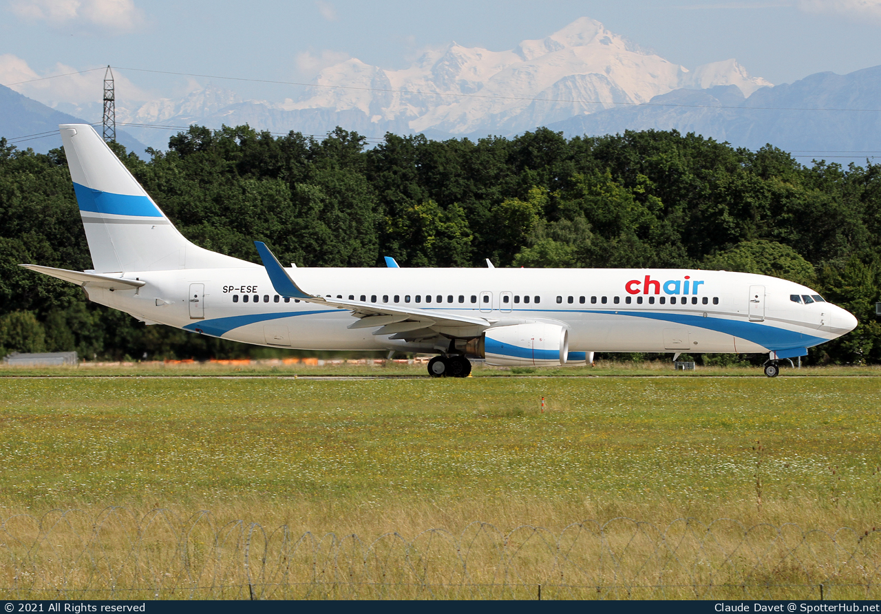 Photo of SP-ESE - Boeing 737-8Q8 operated by Chair Airlines (opb Enter Air)