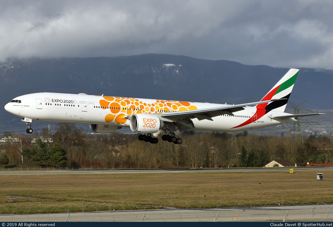 Photo of A6-EQO - Boeing 777-31H(ER) operated by Emirates