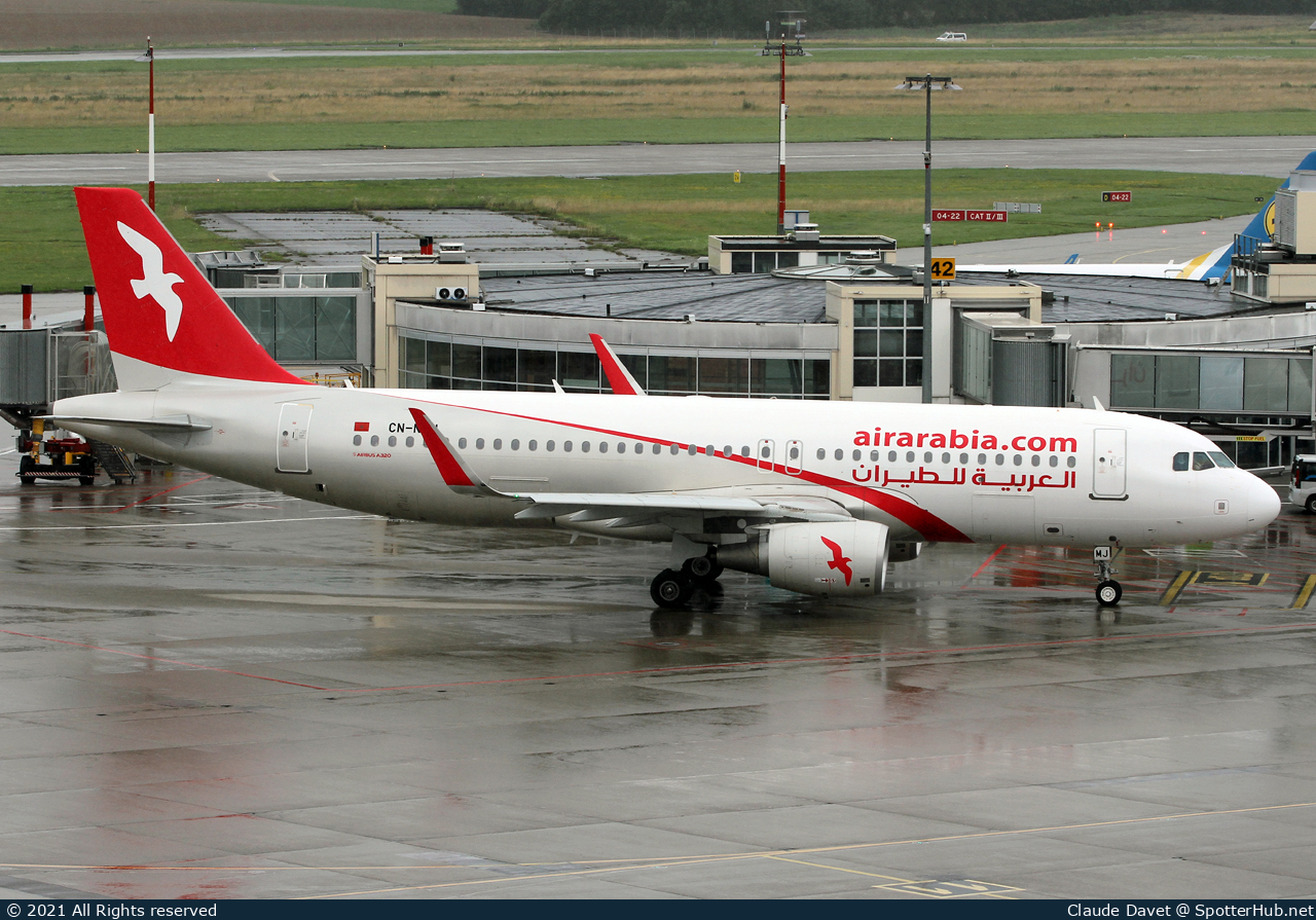Photo of CN-NMJ - Airbus A320-214 operated by Air Arabia Maroc
