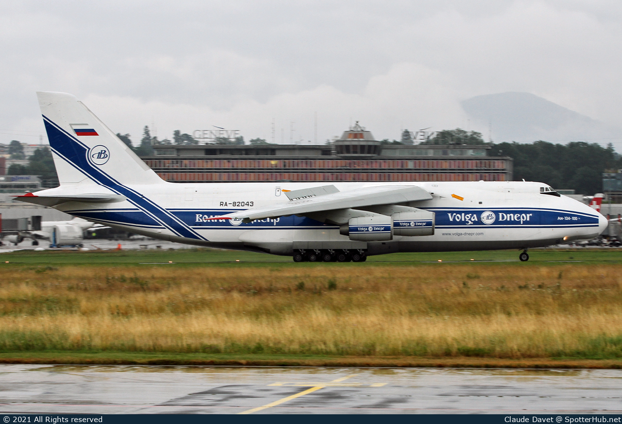Photo of RA-82043 - Antonov An-124-100 Ruslan operated by Volga-Dnepr Airlines