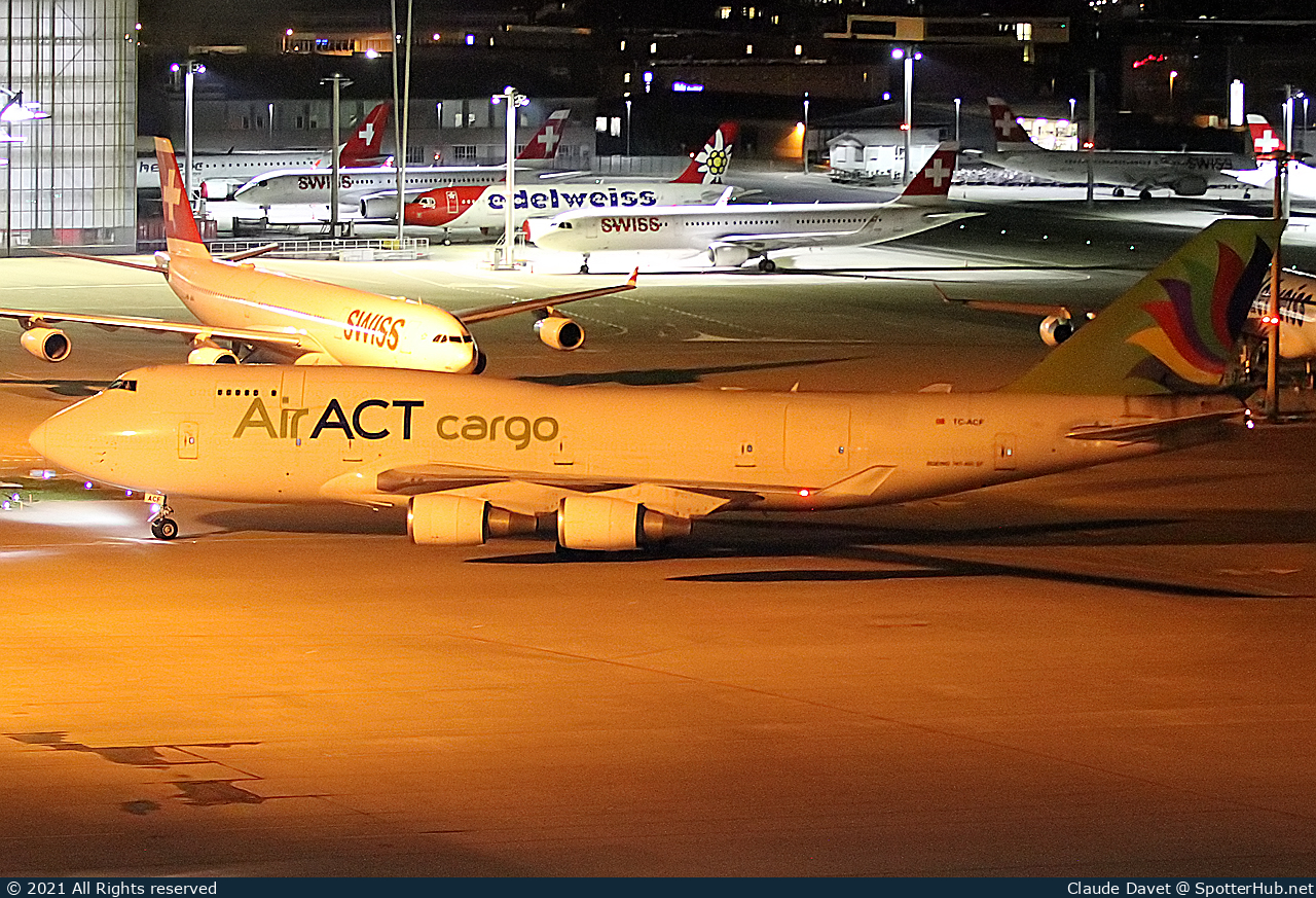 Photo of TC-ACF - Boeing 747-481(BDSF) operated by Air ACT