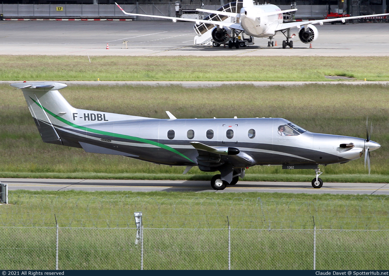 Photo of F-HDBL - Pilatus PC-12 NG operated by Private