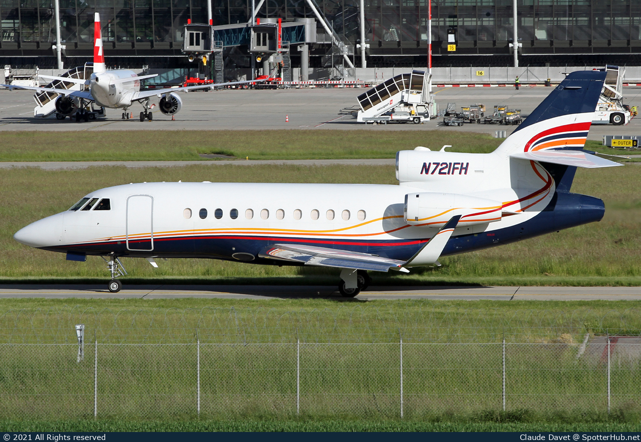 Photo of N721FH - Dassault Falcon 900EX operated by Justice Air