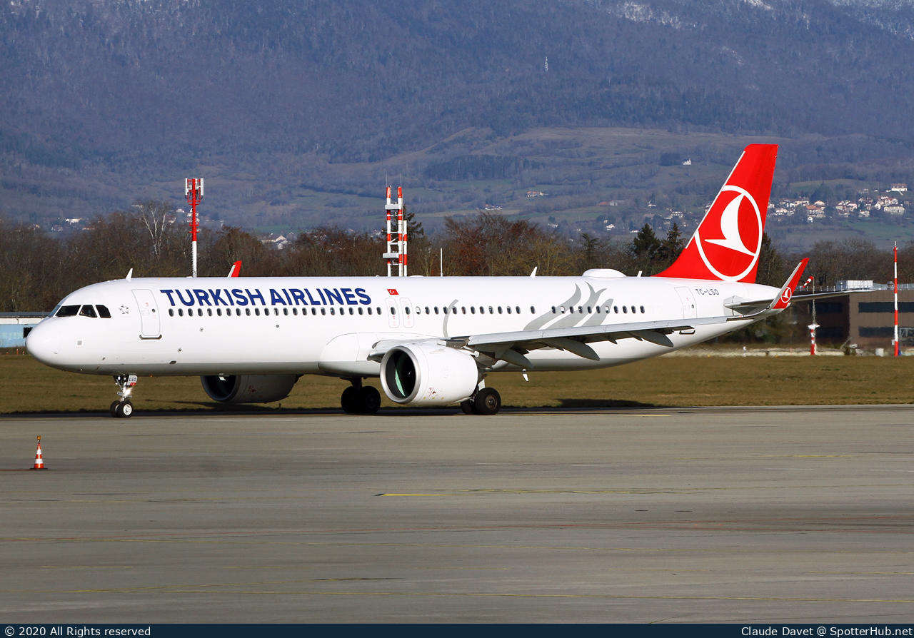 Photo of TC-LSO - Airbus A321-271NX operated by Turkish Airlines