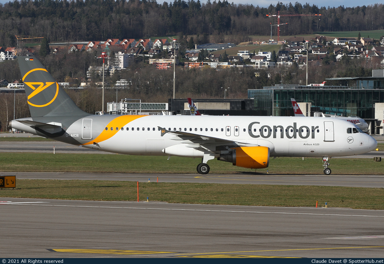 Photo of D-AICR - Airbus A320-214 operated by Condor