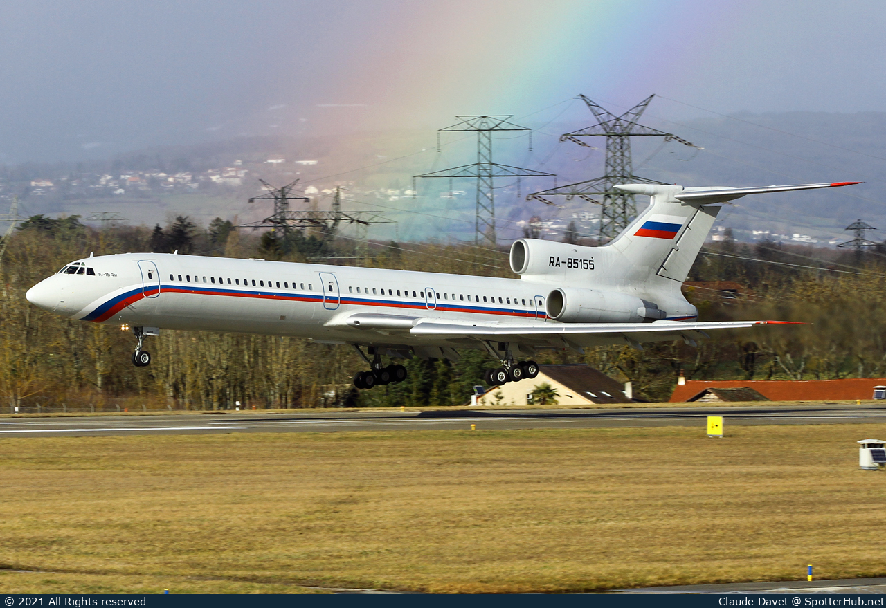 Photo of RA-85155 - Tupolev Tu-154M operated by Russian Air Force