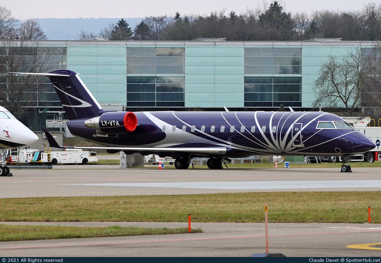 Photo of LY-VTA - Bombardier CRJ-200LR operated by KlasJet
