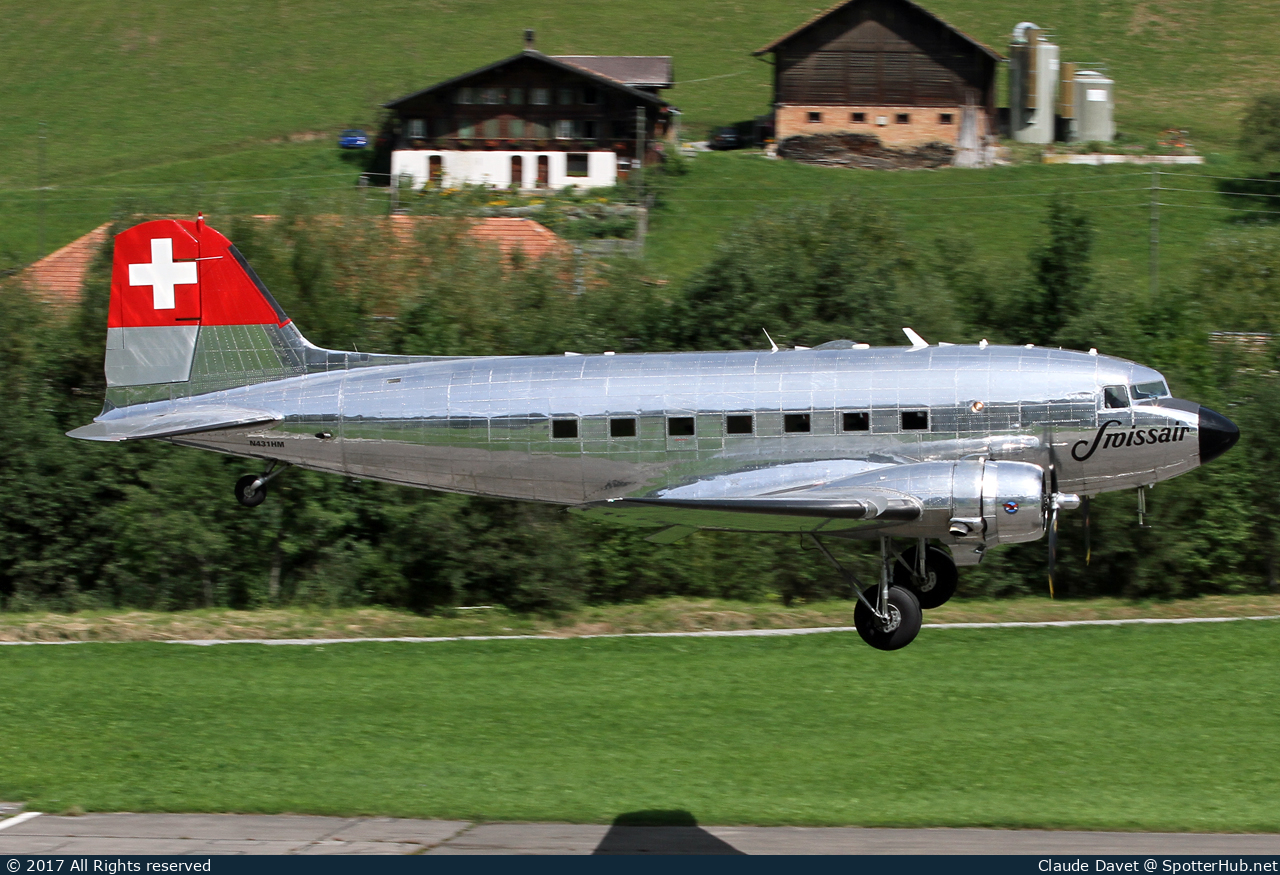 Photo of N431HM - Douglas DC-3C operated by Private