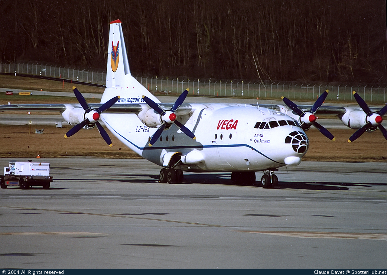 Photo of LZ-VEA - Antonov An-12BP operated by Vega Airlines