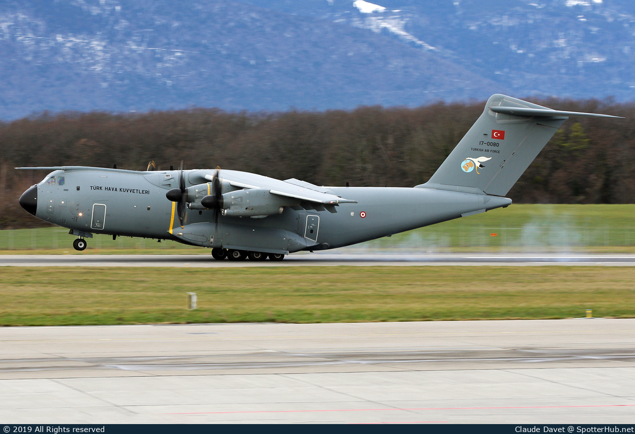Photo of 17-0080 - Airbus A400M Atlas operated by Turkish Air Force