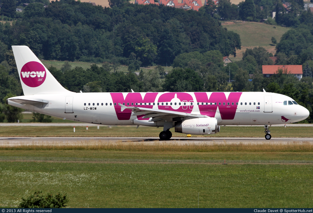 Photo of LZ-WOW - Airbus A320-232 operated by WOW air