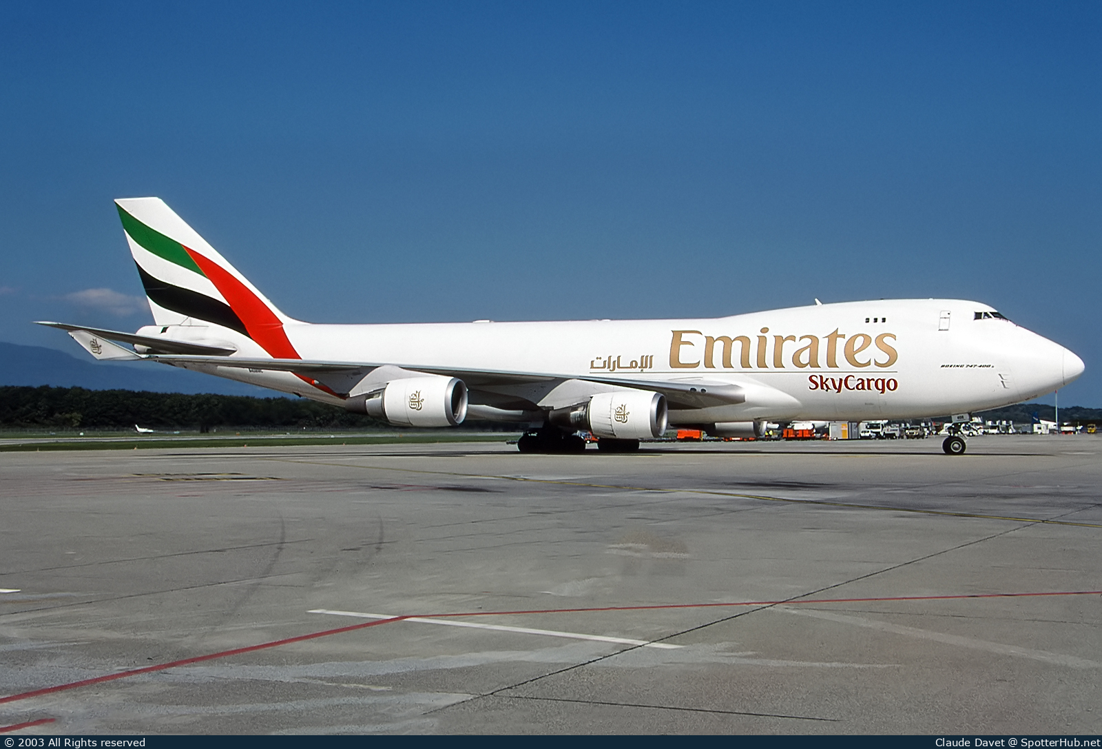 Photo of N408MC - Boeing 747-47UF operated by Emirates SkyCargo (opb Atlas Air)