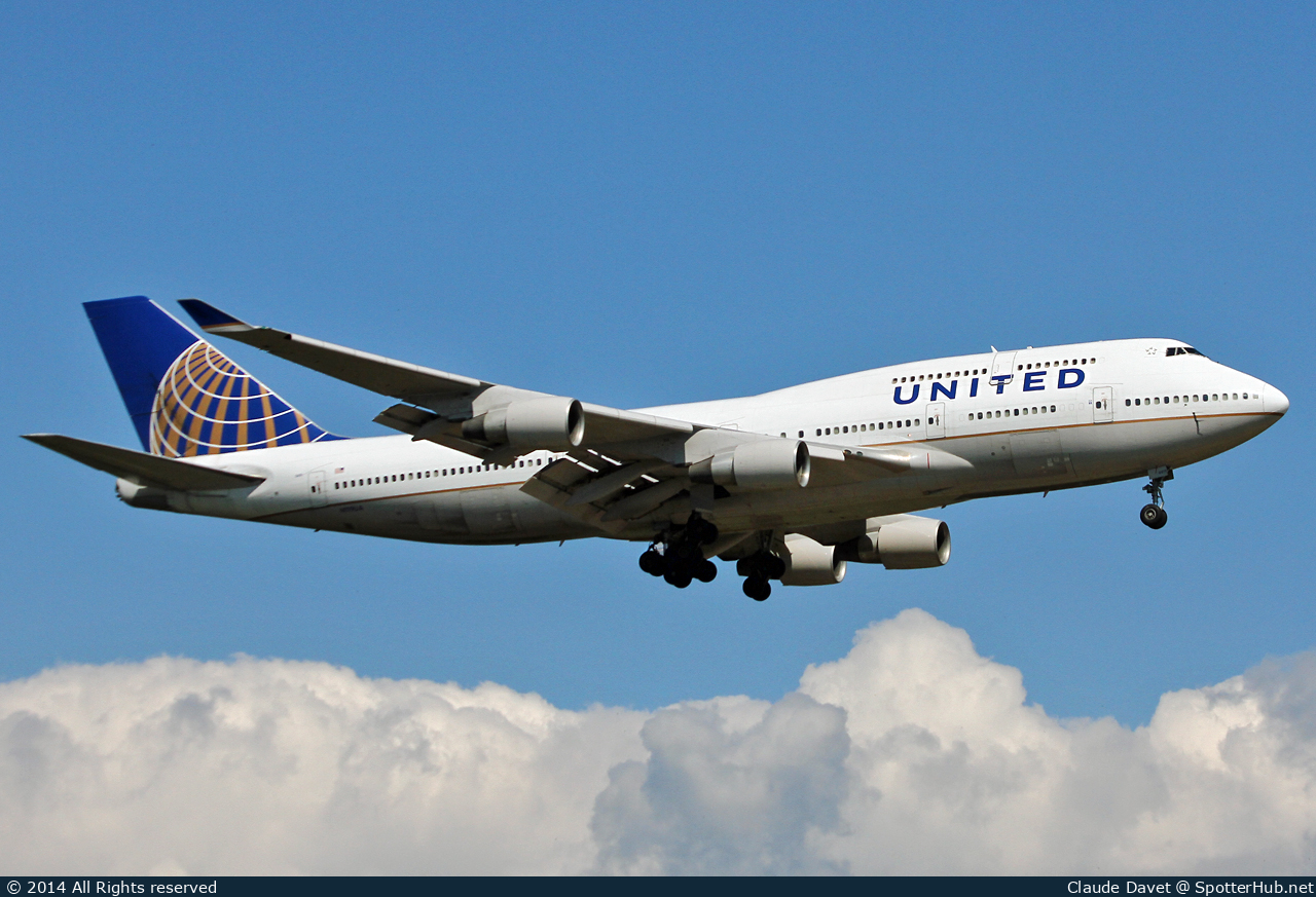 Photo of N119UA - Boeing 747-422 operated by United Airlines