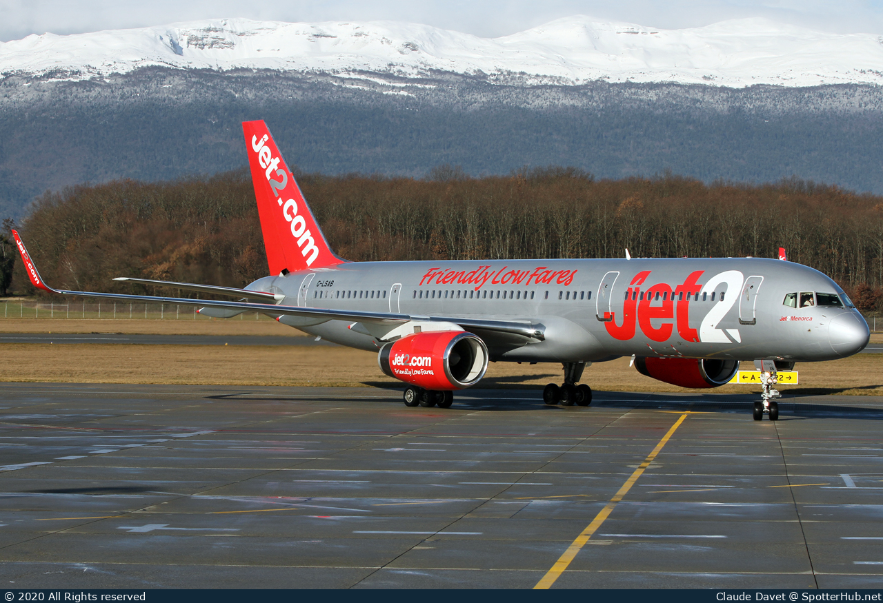 Photo of G-LSAB - Boeing 757-27B operated by Jet2