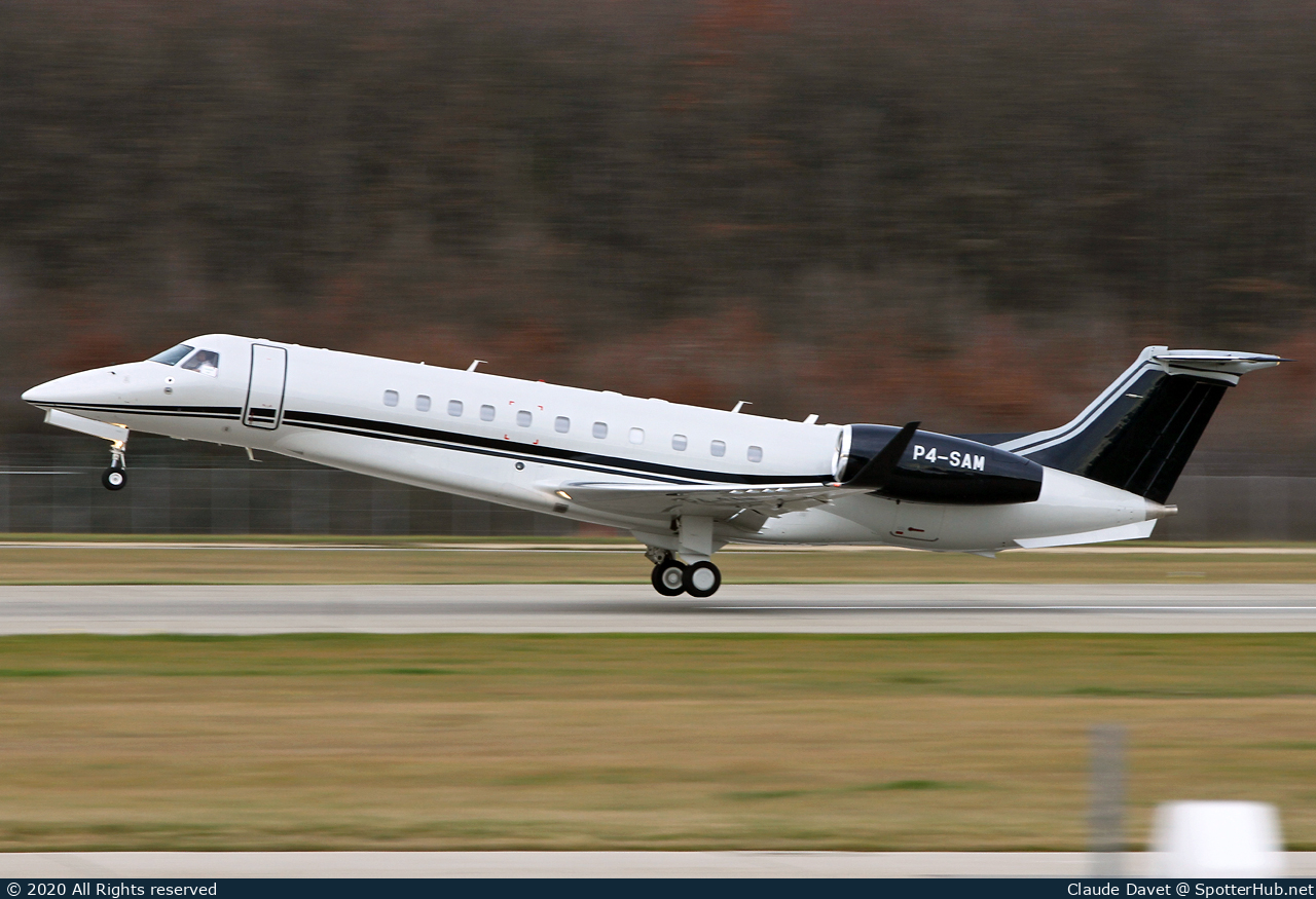 Photo of P4-SAM - Embraer Legacy 650 operated by Private