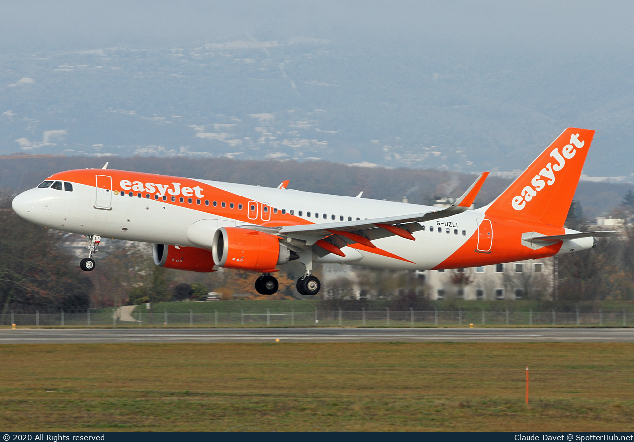 Photo of G-UZLI - Airbus A320-251N operated by easyJet
