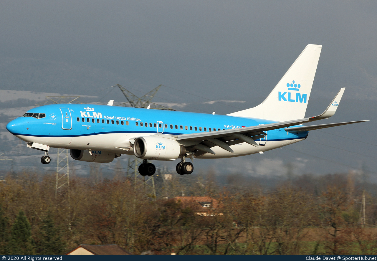 Photo of PH-BGO - Boeing 737-7K2 operated by KLM Royal Dutch Airlines