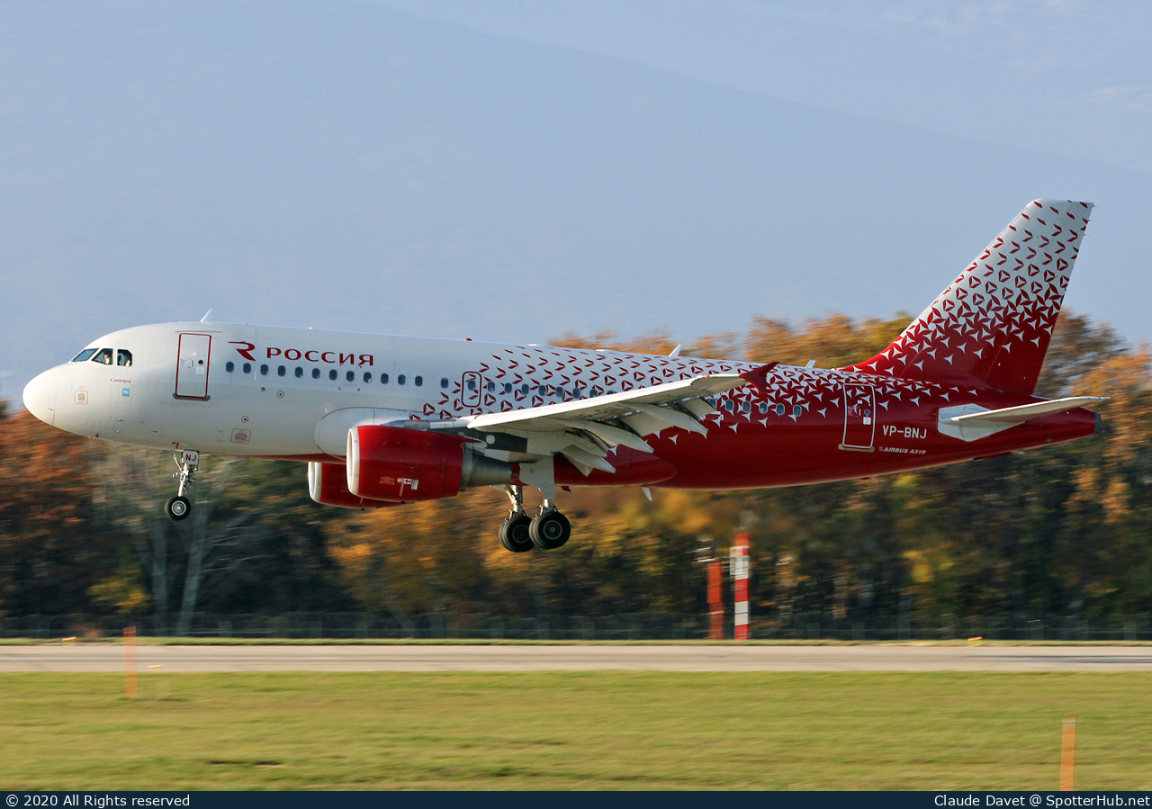 Photo of VP-BNJ - Airbus A319-111 operated by Rossiya Airlines