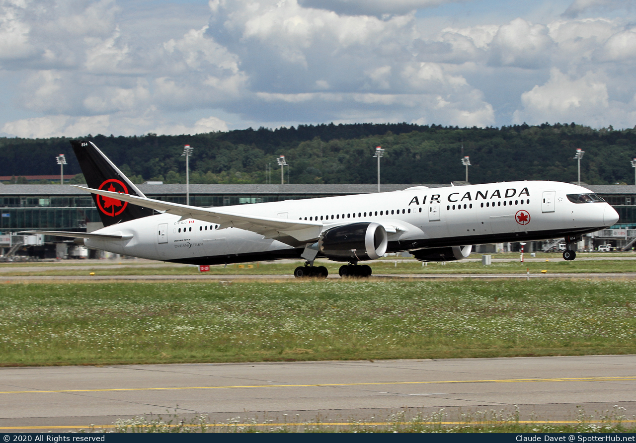 Photo of C-FVLU - Boeing 787-9 Dreamliner operated by Air Canada
