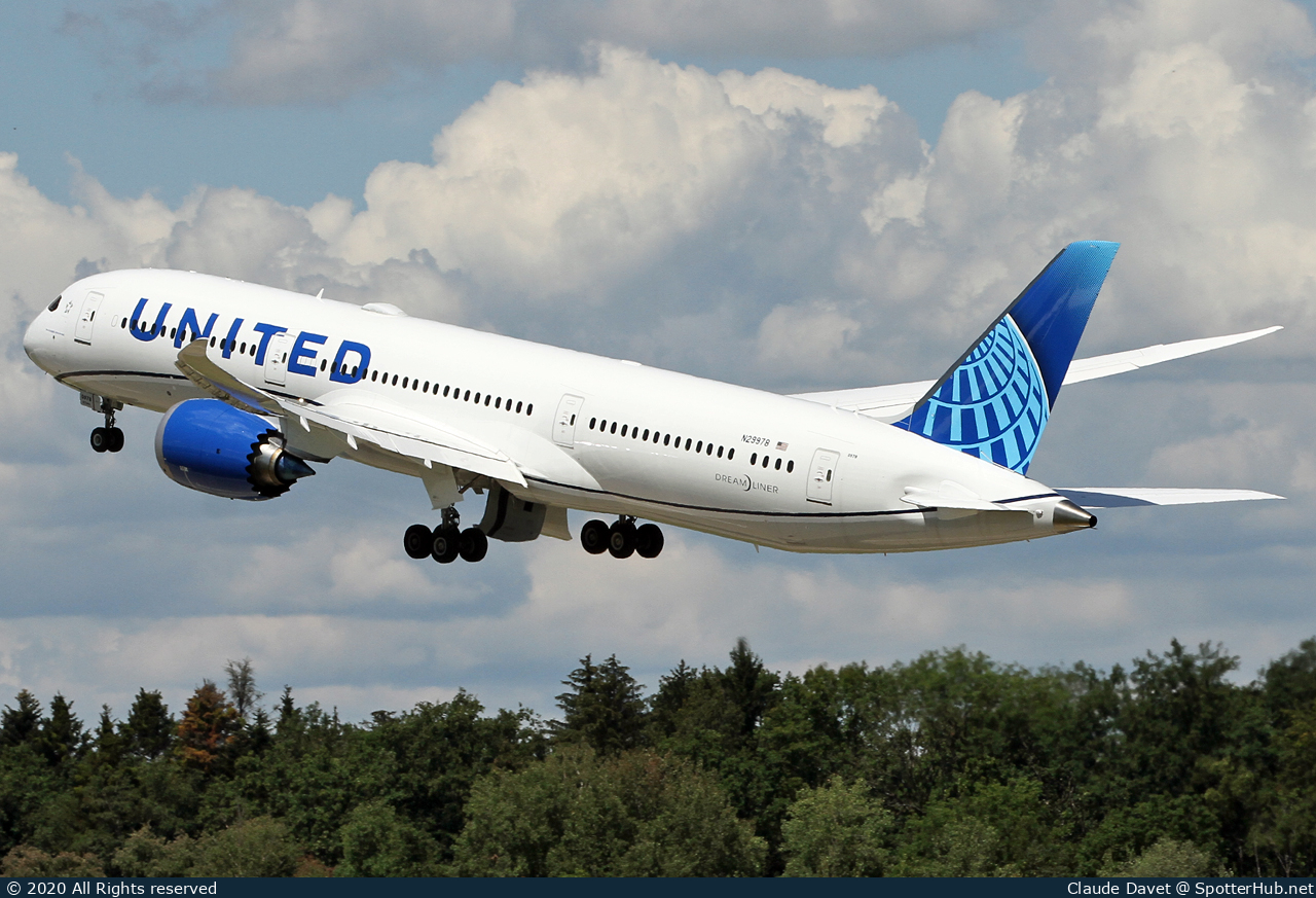 Photo of N29978 - Boeing 787-9 Dreamliner operated by United Airlines