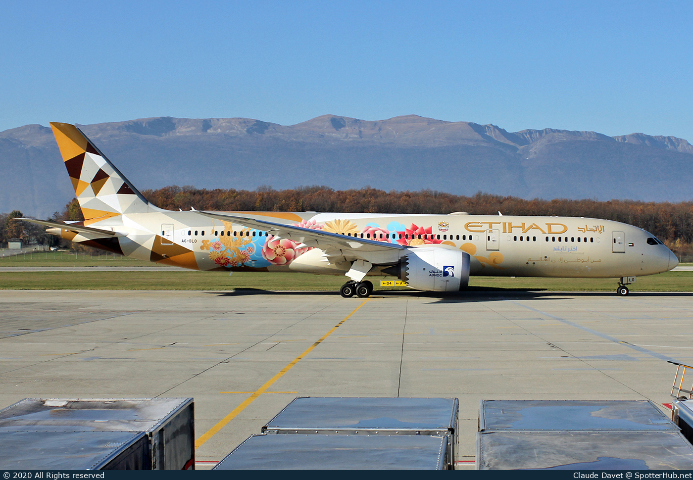 Photo of A6-BLO - Boeing 787-9 Dreamliner operated by Etihad Airways