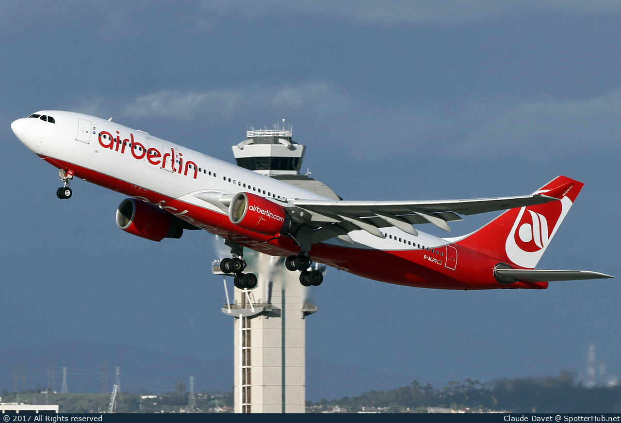 Photo of D-ALPG - Airbus A330-223 operated by Air Berlin
