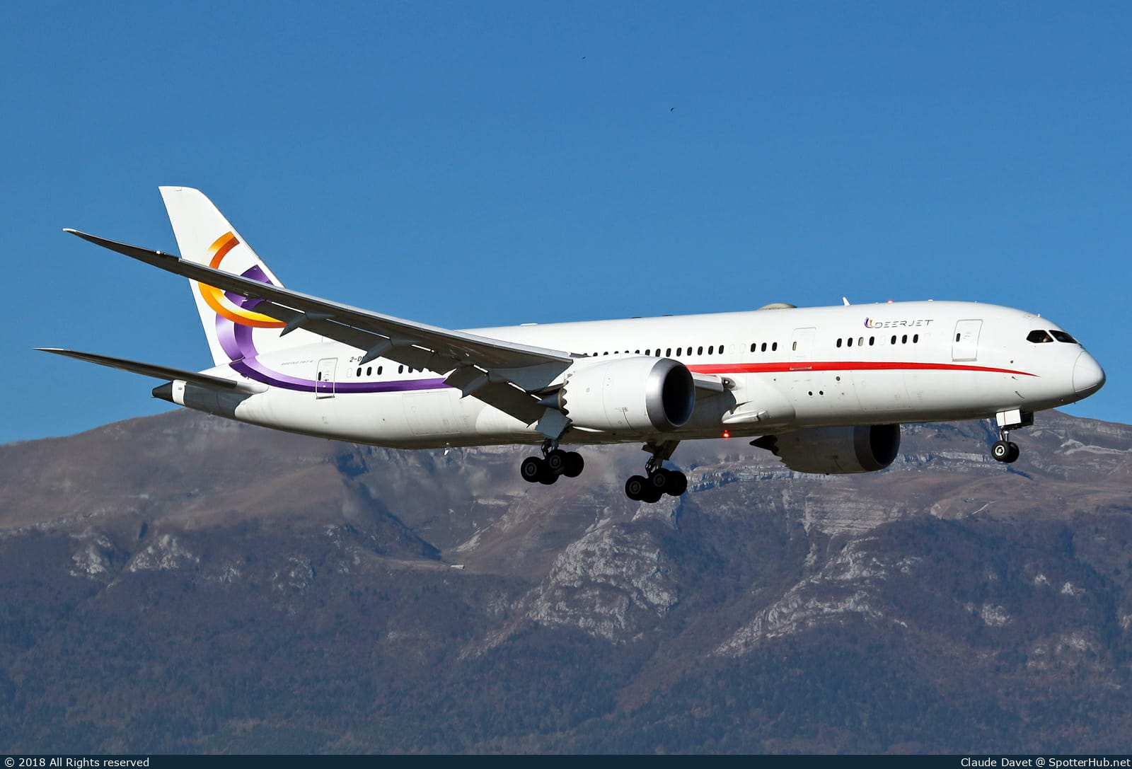Photo of 2-DEER - Boeing 787-8 BBJ Dreamliner operated by Deer Jet