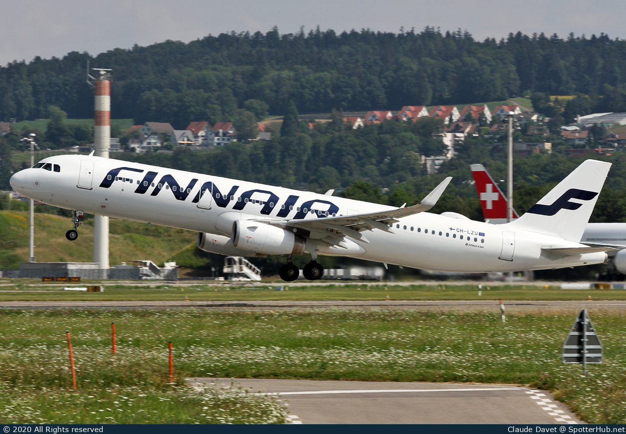 Photo of OH-LZU - Airbus A321-231 operated by Finnair