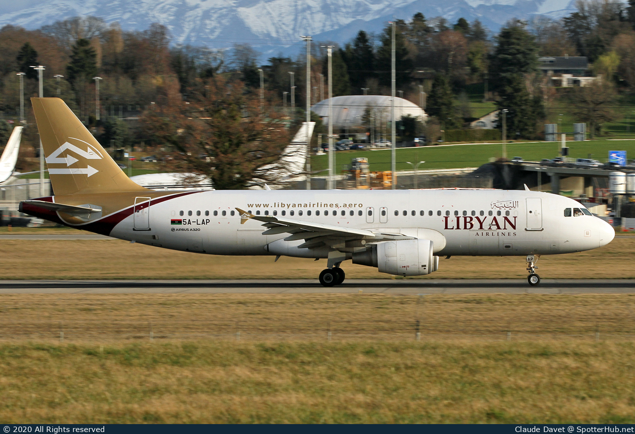 Photo of 5A-LAP - Airbus A320-214 operated by Libyan Airlines