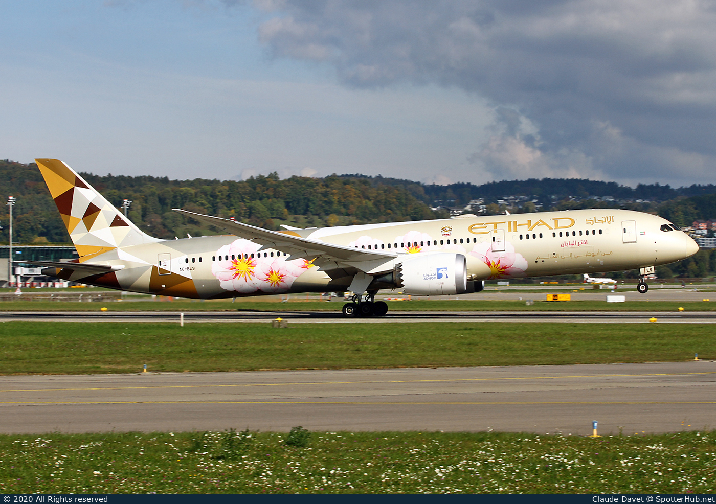 Photo of A6-BLS - Boeing 787-9 Dreamliner operated by Etihad Airways